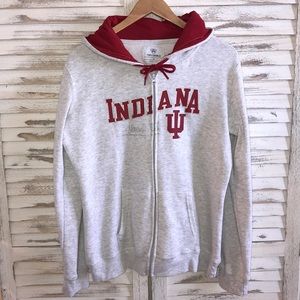 NWOT IU Top Of The World Hoosiers Hoodie/Jacket XL